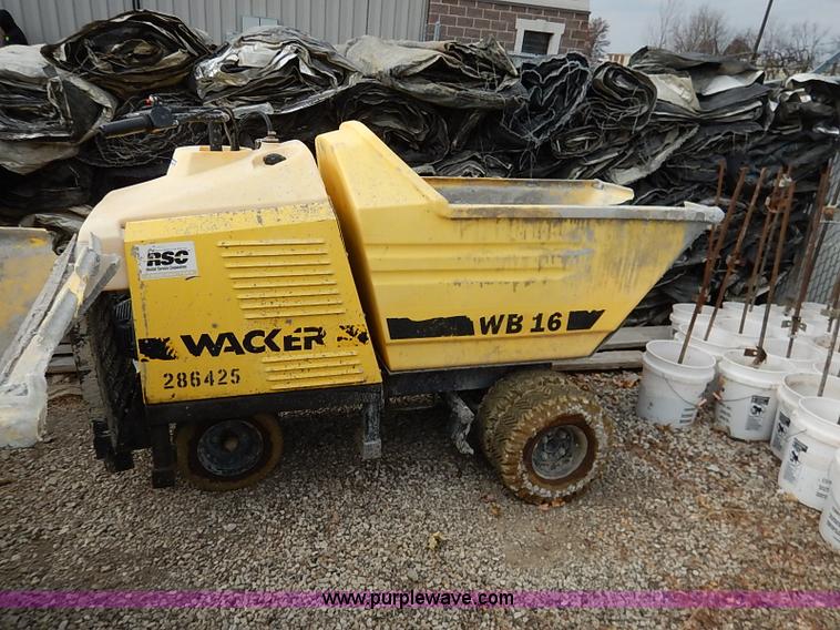 image for item BC9996 Wacker WB16 concrete buggy