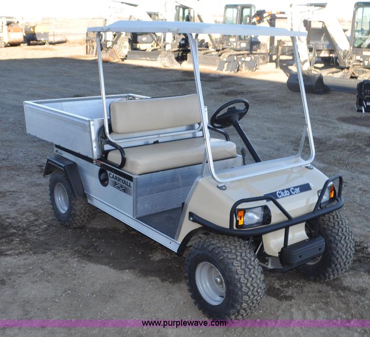 image for item F2126 Club Car Carryall 252 golf cart