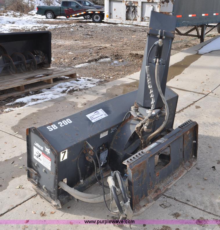image for item F2131 2006 Bobcat SB200 skid steer snow blower