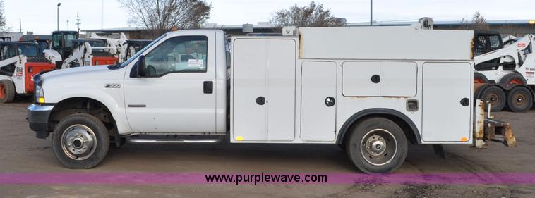image for item F2150 2004 Ford F550 Super Duty service truck