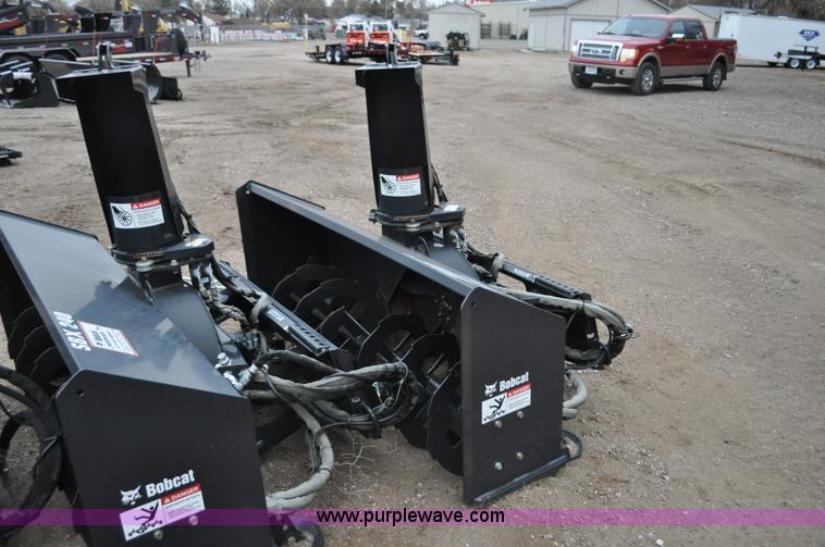 image for item F2158 2012 Bobcat SBX240 skid steer snow blower