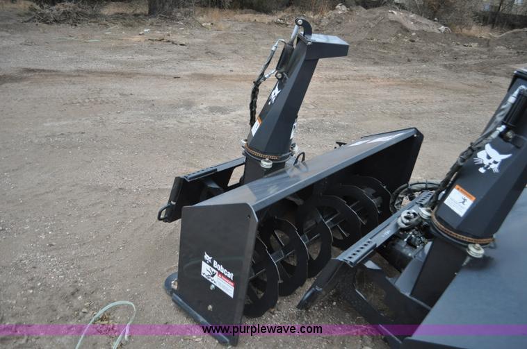 image for item F2158 2012 Bobcat SBX240 skid steer snow blower