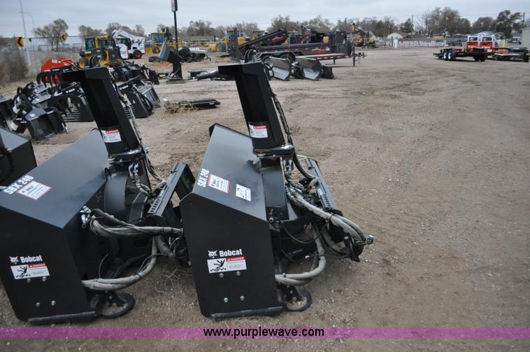 image for item F2158 2012 Bobcat SBX240 skid steer snow blower