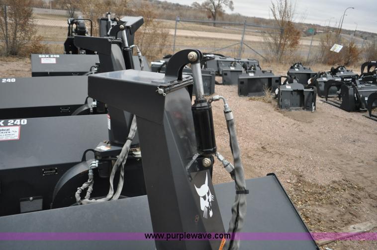 image for item F2158 2012 Bobcat SBX240 skid steer snow blower