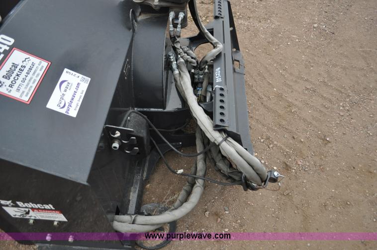 image for item F2158 2012 Bobcat SBX240 skid steer snow blower