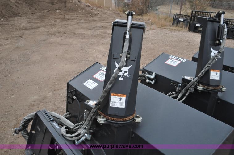 image for item F2158 2012 Bobcat SBX240 skid steer snow blower