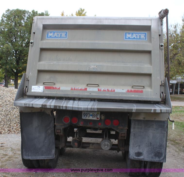 image for item F3379 1991 Mate quarter frame end dump trailer