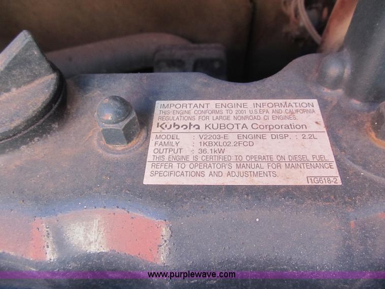 image for item F8892 2001 Bobcat 331D compact excavator