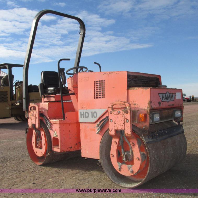 image for item G9870 1995 Hamm HD10 articulated double drum roller