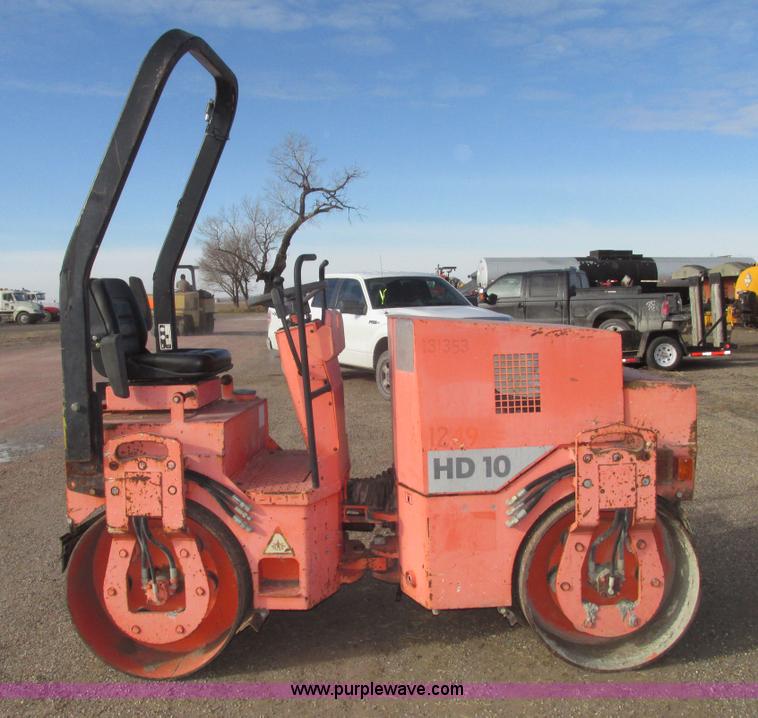 image for item G9870 1995 Hamm HD10 articulated double drum roller