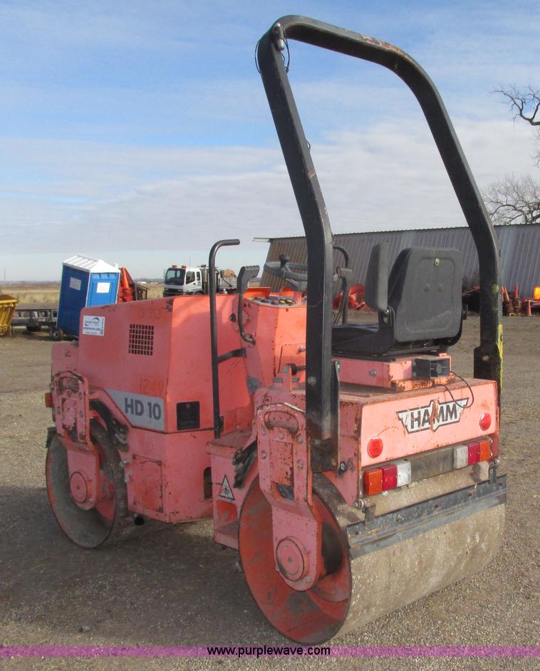 image for item G9870 1995 Hamm HD10 articulated double drum roller