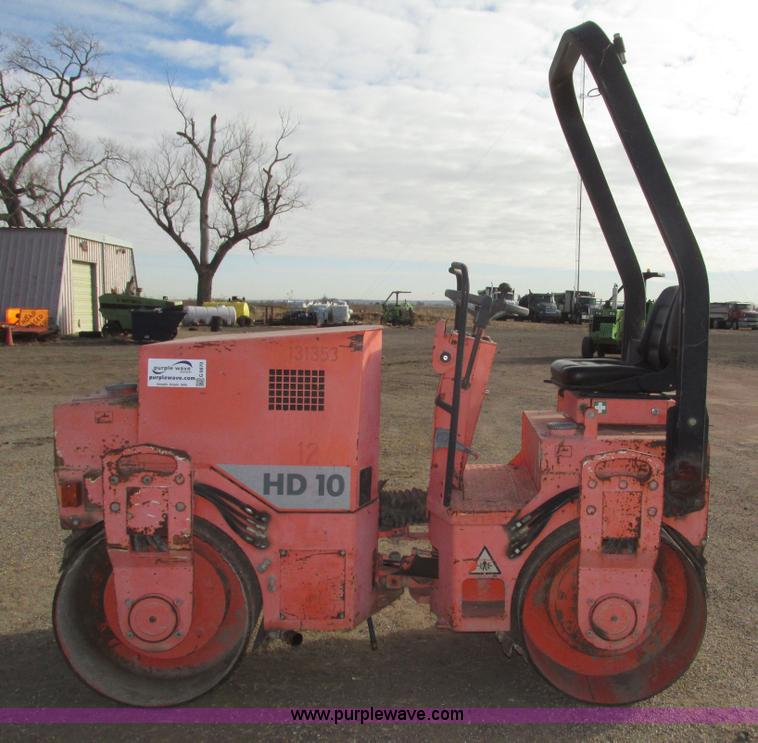 image for item G9870 1995 Hamm HD10 articulated double drum roller