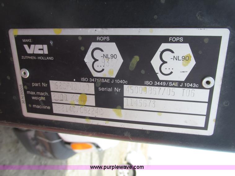 image for item G9870 1995 Hamm HD10 articulated double drum roller