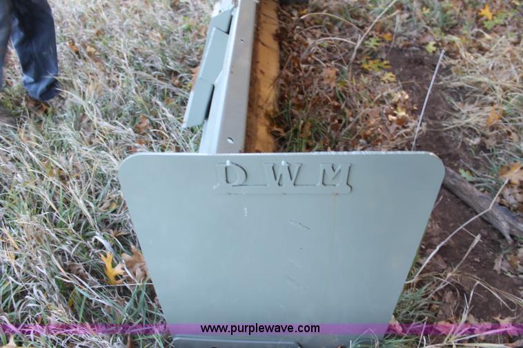 image for item H2013 Douglass Welding snow box blade attachment