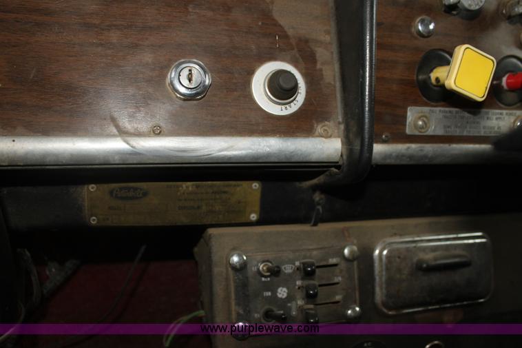 image for item H2016 1983 Peterbilt 359 dump truck