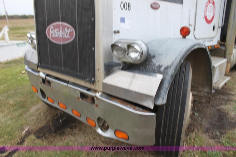 image for item H2016 1983 Peterbilt 359 dump truck