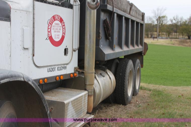 image for item H2016 1983 Peterbilt 359 dump truck