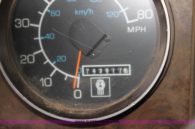 image for item H2027 1982 Kenworth W900 semi wrecker truck