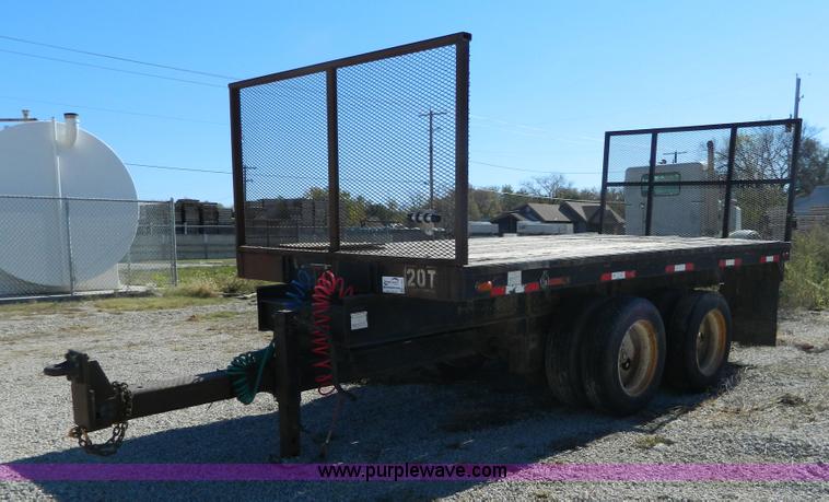 image for item H2351 1969 Load Craft F20S pup trailer
