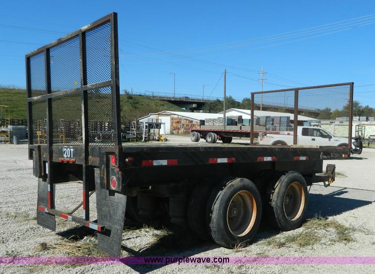 image for item H2351 1969 Load Craft F20S pup trailer