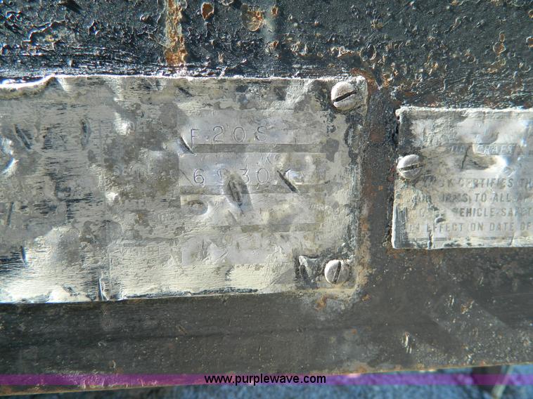 image for item H2351 1969 Load Craft F20S pup trailer