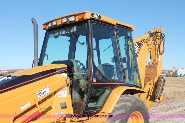 image for item H5510 2002 Caterpillar 416D backhoe