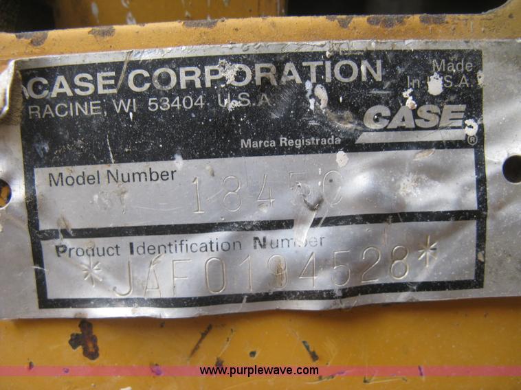image for item H9362 1996 Case 1845C skid steer
