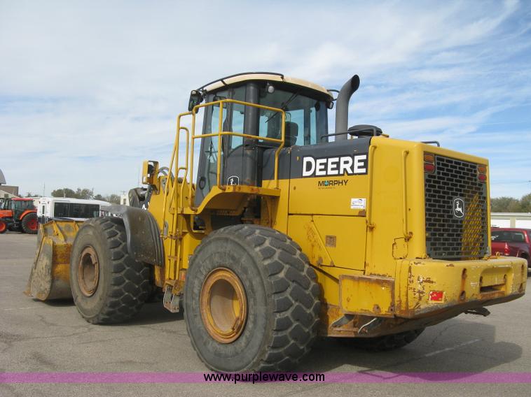 image for item H9378 2006 John Deere 744J wheel loader