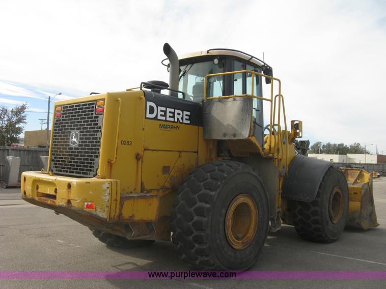 image for item H9378 2006 John Deere 744J wheel loader