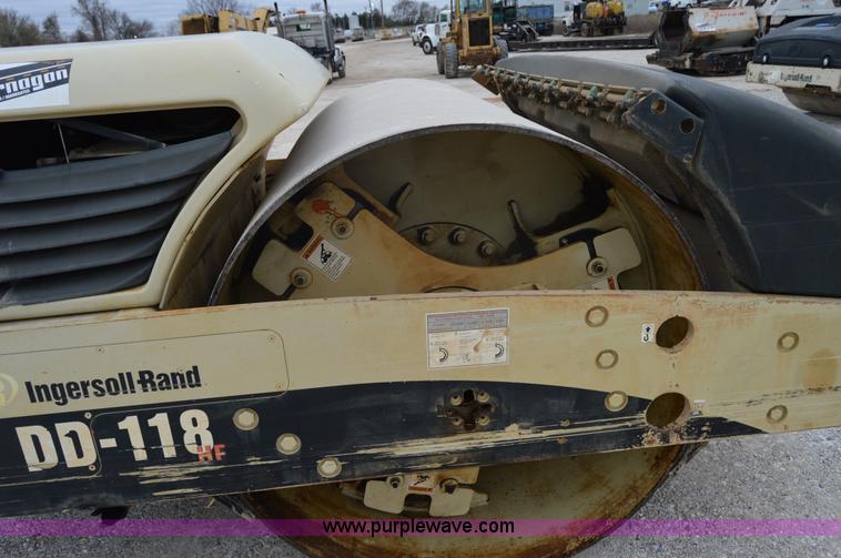 image for item I2887 2006 Ingersoll Rand DD115HF double drum roller