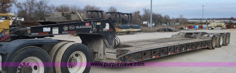 image for item I2889 1995 Etnyre Blackhawk PRTN50TD3-T1 lowboy trailer
