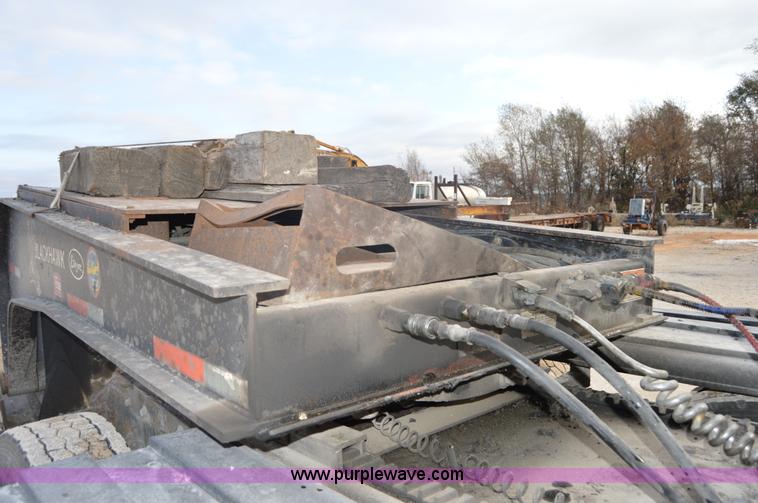 image for item I2889 1995 Etnyre Blackhawk PRTN50TD3-T1 lowboy trailer
