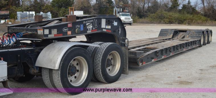 image for item I2890 2003 Etnyre Blackhawk PRTN55TD3 lowboy trailer
