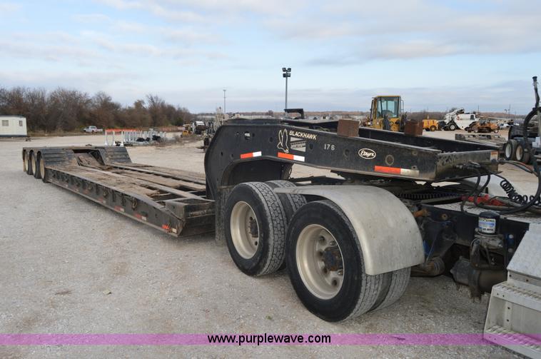 image for item I2890 2003 Etnyre Blackhawk PRTN55TD3 lowboy trailer