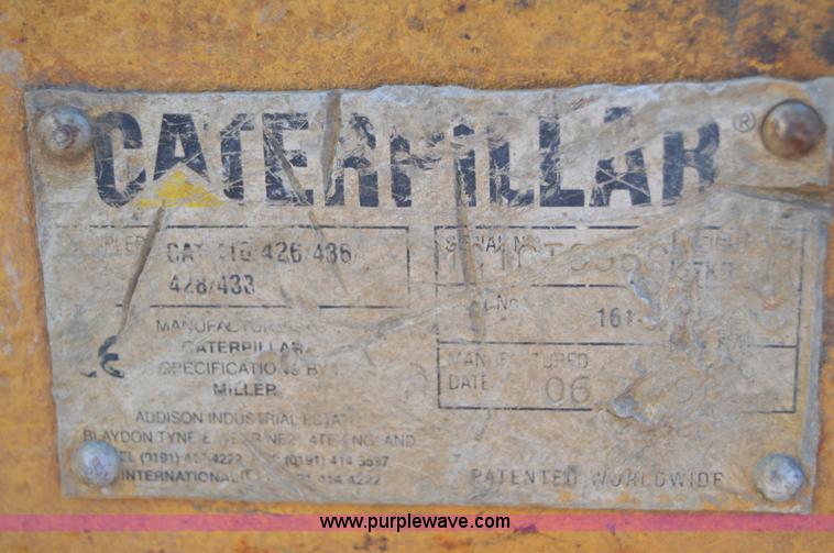 image for item I2910 1999 Caterpillar 426C backhoe