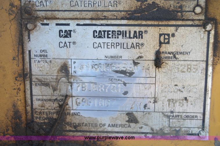 image for item I2910 1999 Caterpillar 426C backhoe