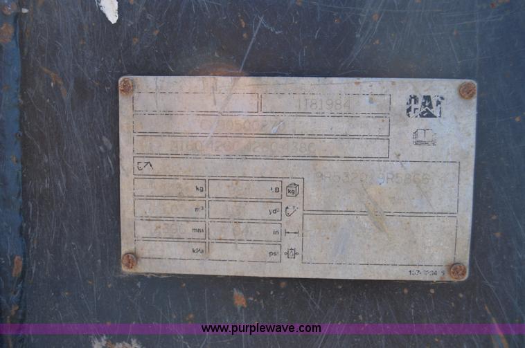 image for item I2910 1999 Caterpillar 426C backhoe