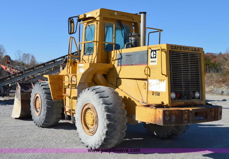 image for item I2920 1986 Caterpillar 966D wheel loader