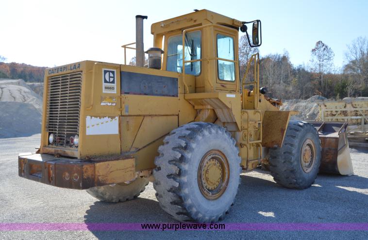 image for item I2920 1986 Caterpillar 966D wheel loader