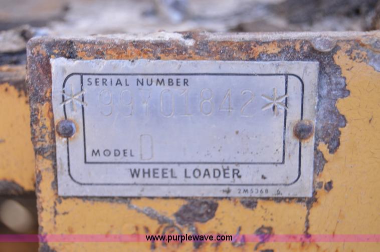 image for item I2929 1982 Caterpillar 966D wheel loader