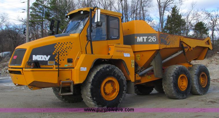 image for item I3159 2005 Moxy MT26 articulated haul truck
