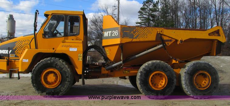image for item I3159 2005 Moxy MT26 articulated haul truck