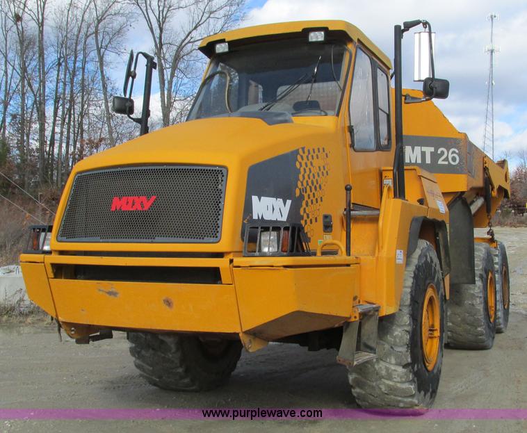 image for item I3159 2005 Moxy MT26 articulated haul truck