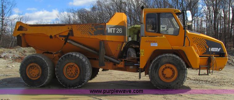 image for item I3159 2005 Moxy MT26 articulated haul truck
