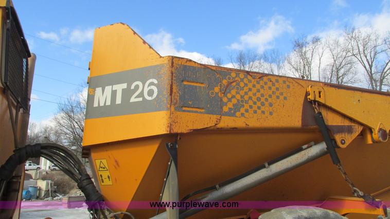 image for item I3159 2005 Moxy MT26 articulated haul truck