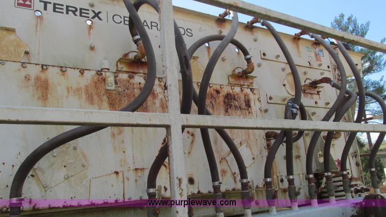 image for item I3162 Terex Cedar Rapids TSH5163-26 triple deck vibrating flat screen