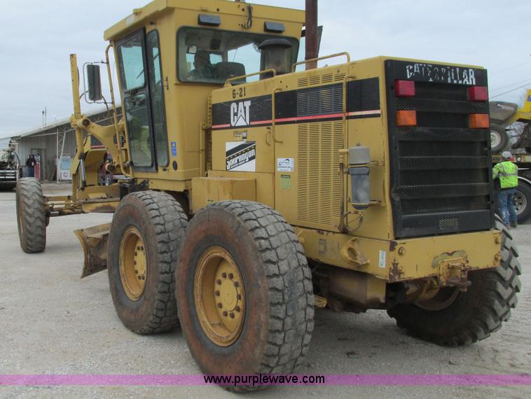 image for item I3167 1995 Caterpillar 12H motor grader