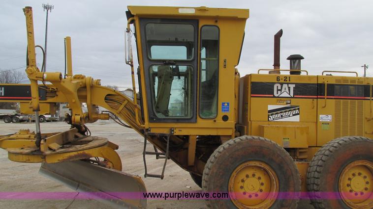 image for item I3167 1995 Caterpillar 12H motor grader