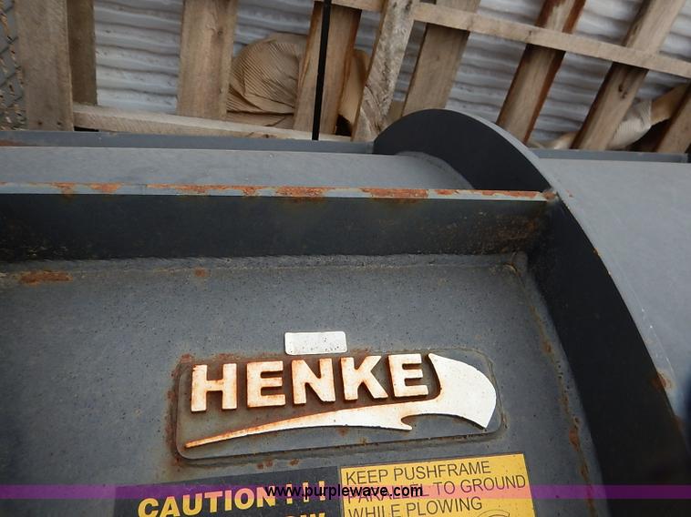 image for item I5239 Henke snow plow