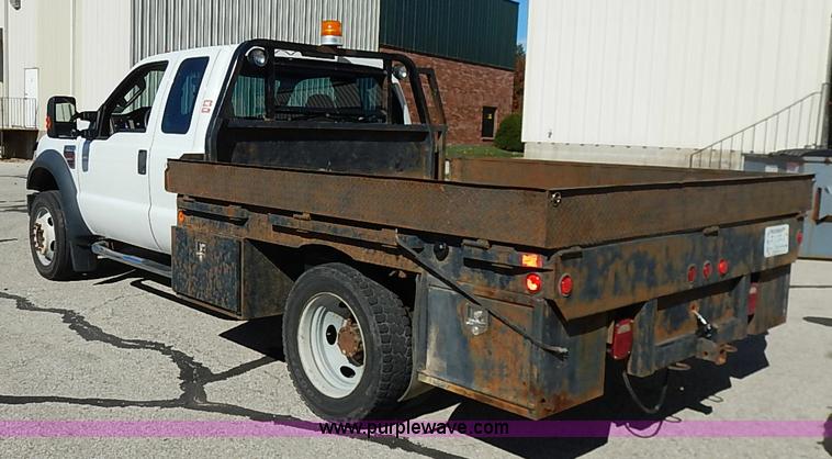image for item I5314 2008 Ford F450 Super Duty XLT flatbed truck